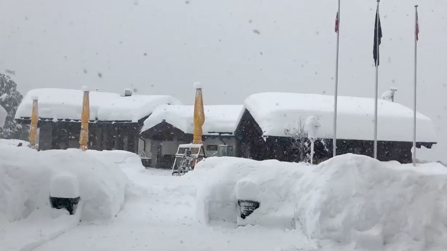 El temporal cubre de nieve Europa 