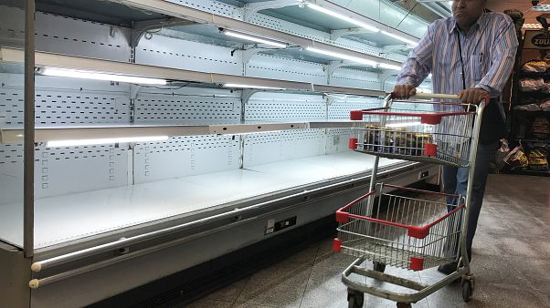 Venezuela: Massive Plünderungen und leere Lebensmittelregale Venezuela: Massive Plünderungen und leere Lebensmittelregale