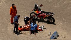 Problemi alla schiena per Sam Sunderland, Dakar finita per il campione in carica