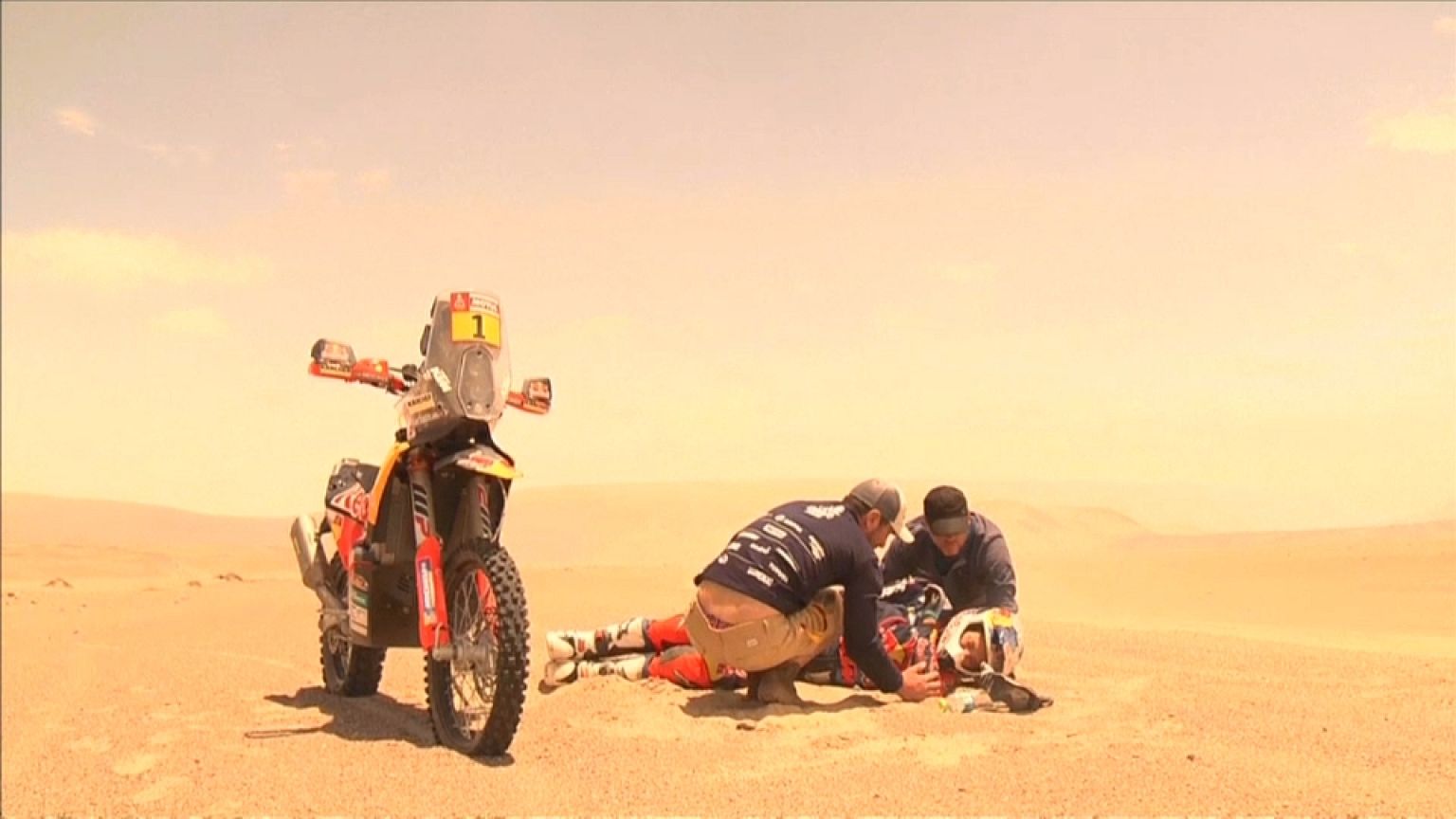 Acidente obriga Sunderland a abandonar Rali Dakar
