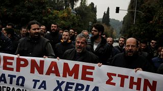 La rabbia dei sindacati greci contro il ddl "omnibus"