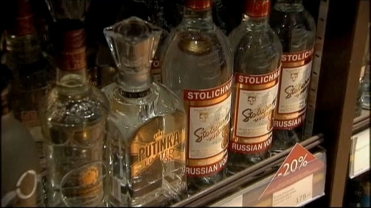 Россия отстояла водку