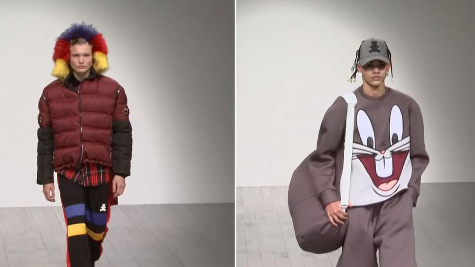 Londoner Fashion Week Men's: Schrille Styles und Minimalismus 