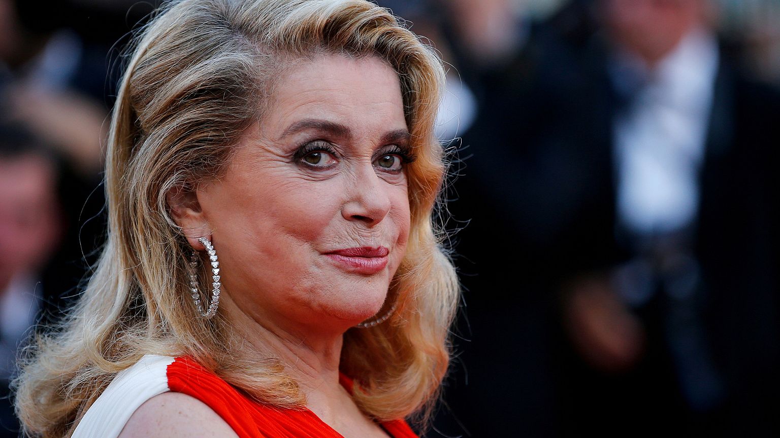 Catherine Deneuve at the Cannes Film Festival in 2017 (FILE)