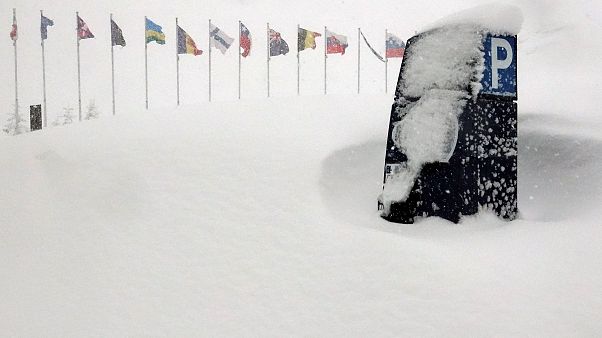 Caos sulle Alpi, a causa delle forti nevicate dei giorni scorsi Caos sulle Alpi, a causa delle forti nevicate dei giorni scorsi