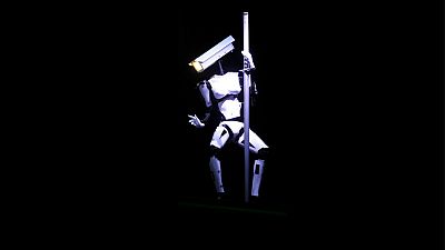 The art project behind pole-dancing robots in Las Vegas