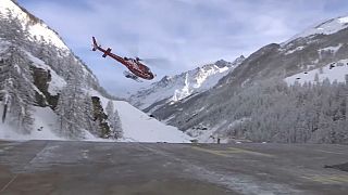 Comienza la evacuación de los turistas atrapados en Zermatt