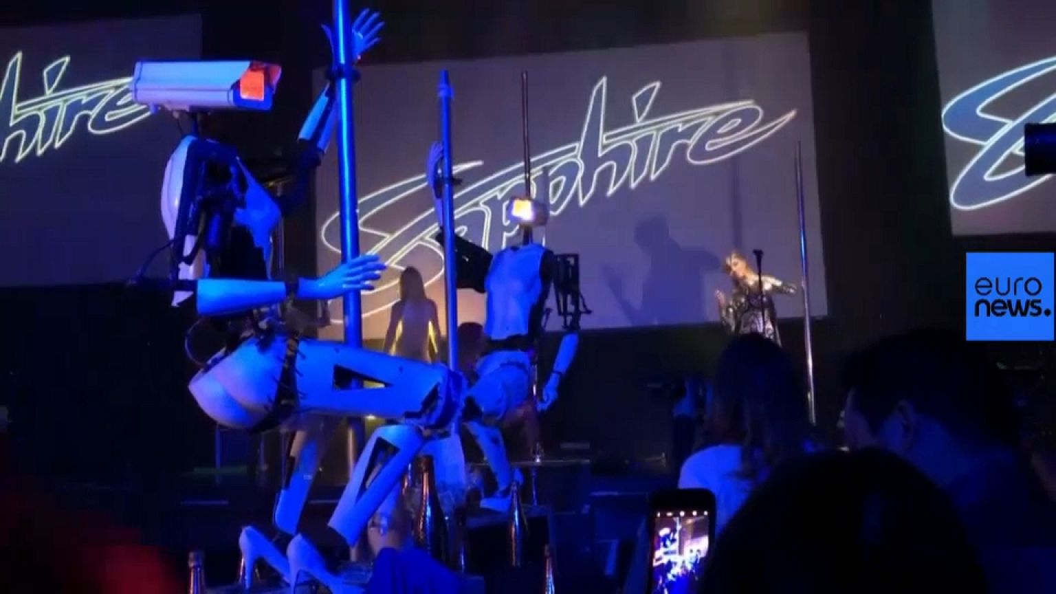 Poledance-Roboter im Gentlemen's Club Las Vegas