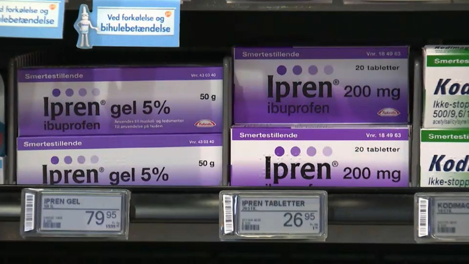 A study found ibuprofen can cause compications with male fertility