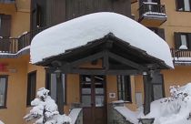 Schneechaos in den Alpen