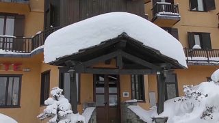 Schneechaos in den Alpen