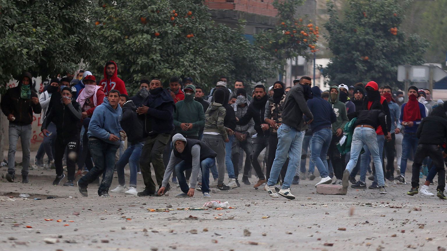 Colère persistante en Tunisie