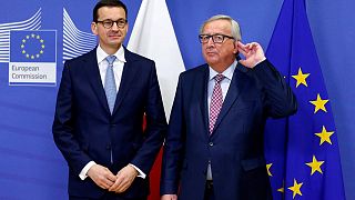 Polens Regierungschef Morawiecki bei EU-Kommissionspräsident Juncker