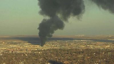 Denver: incendio in impianto riciclaggio metalli