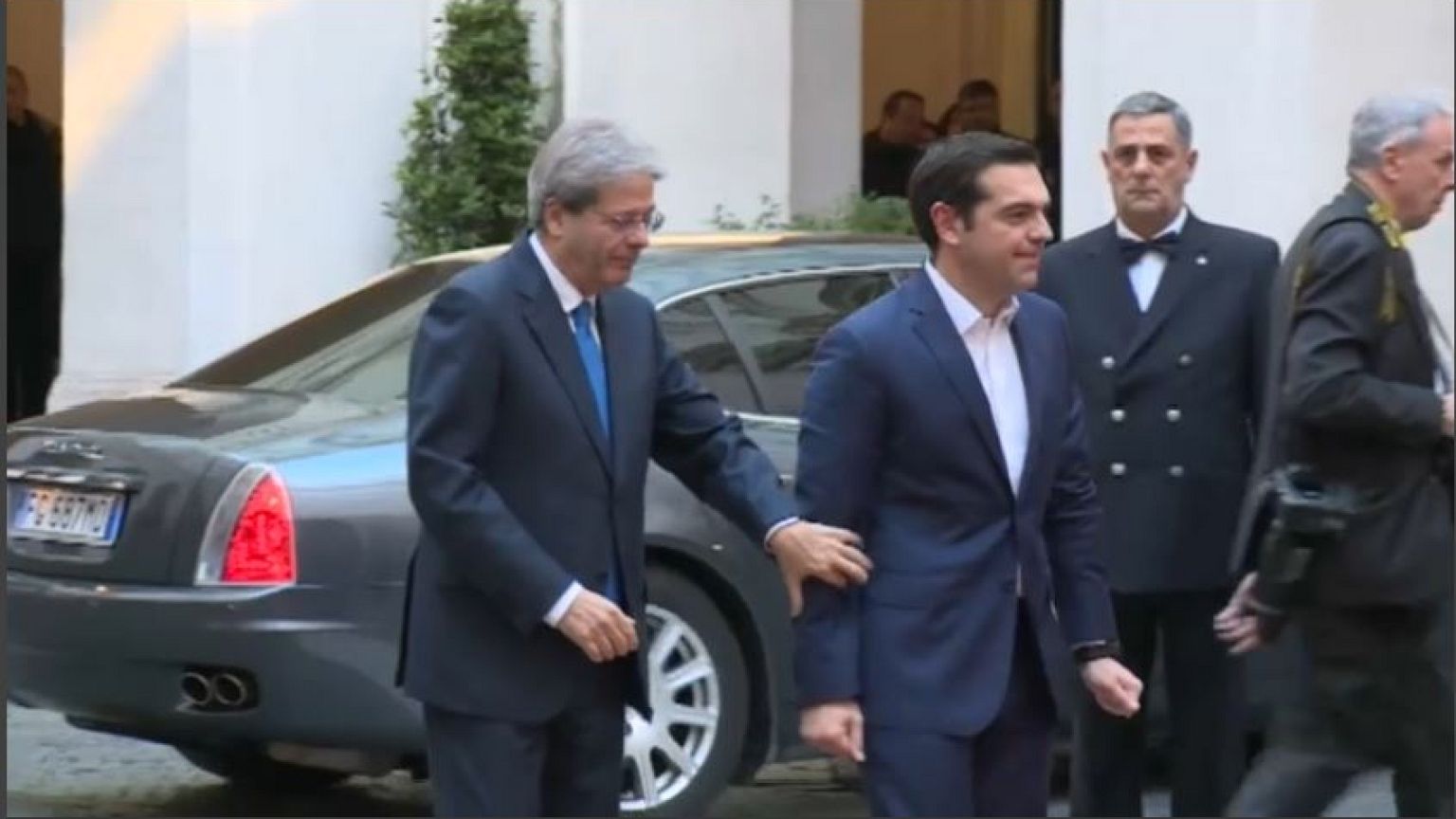 Roma: Bilaterale Italia-Grecia