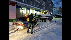 Russie : il vole un blindé pour aller faire ses courses
