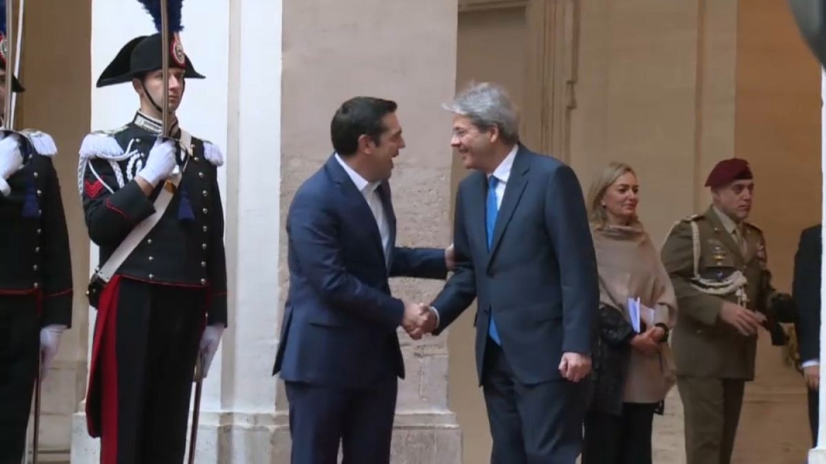 Greek and Italian leaders discuss migration ahead of Southern Europe summit