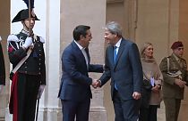 Greek and Italian leaders discuss migration ahead of Southern Europe summit