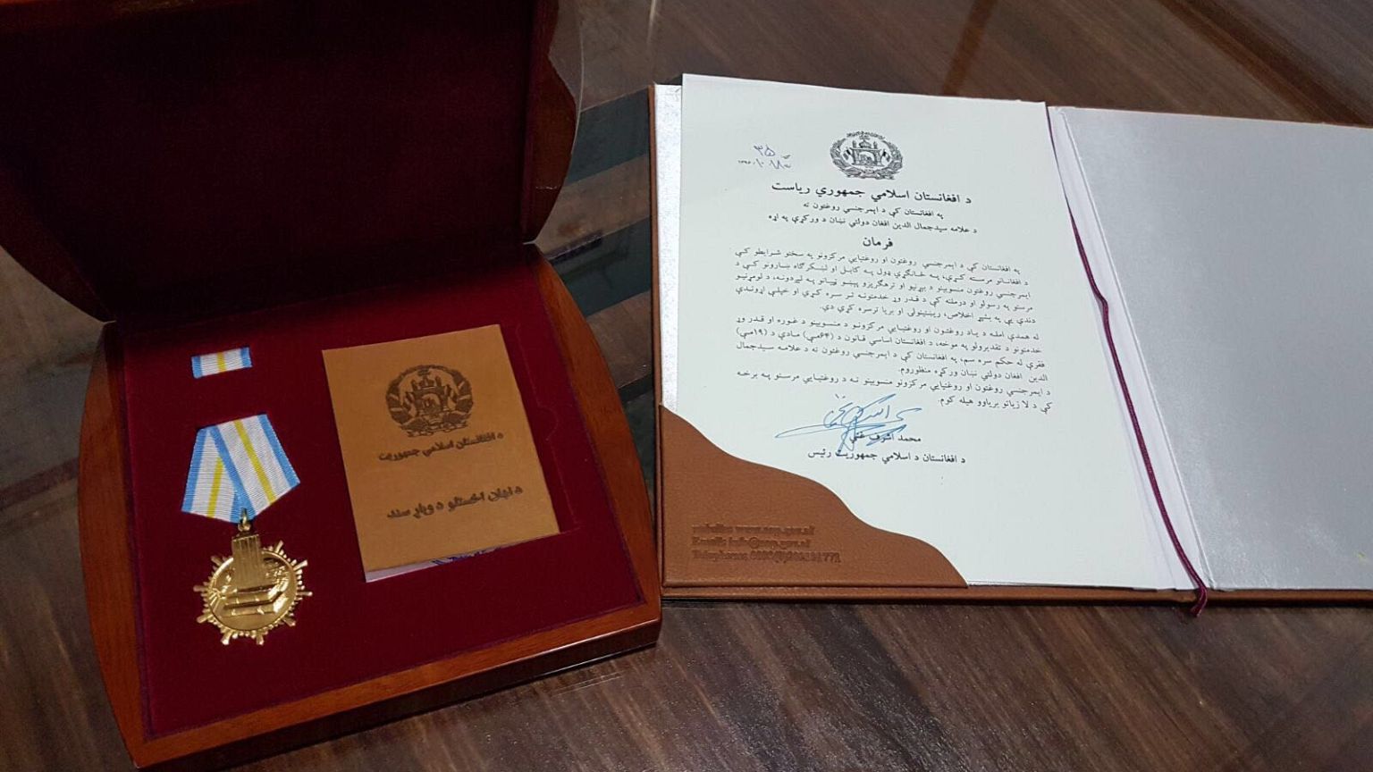Afghanistan: medaglia d'onore a Emergency