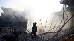Атака дронов на объекты РФ в Сирии 