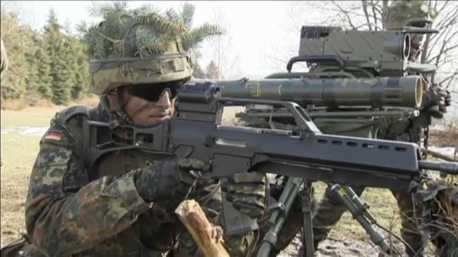 Exército alemão recruta cada vez mais menores