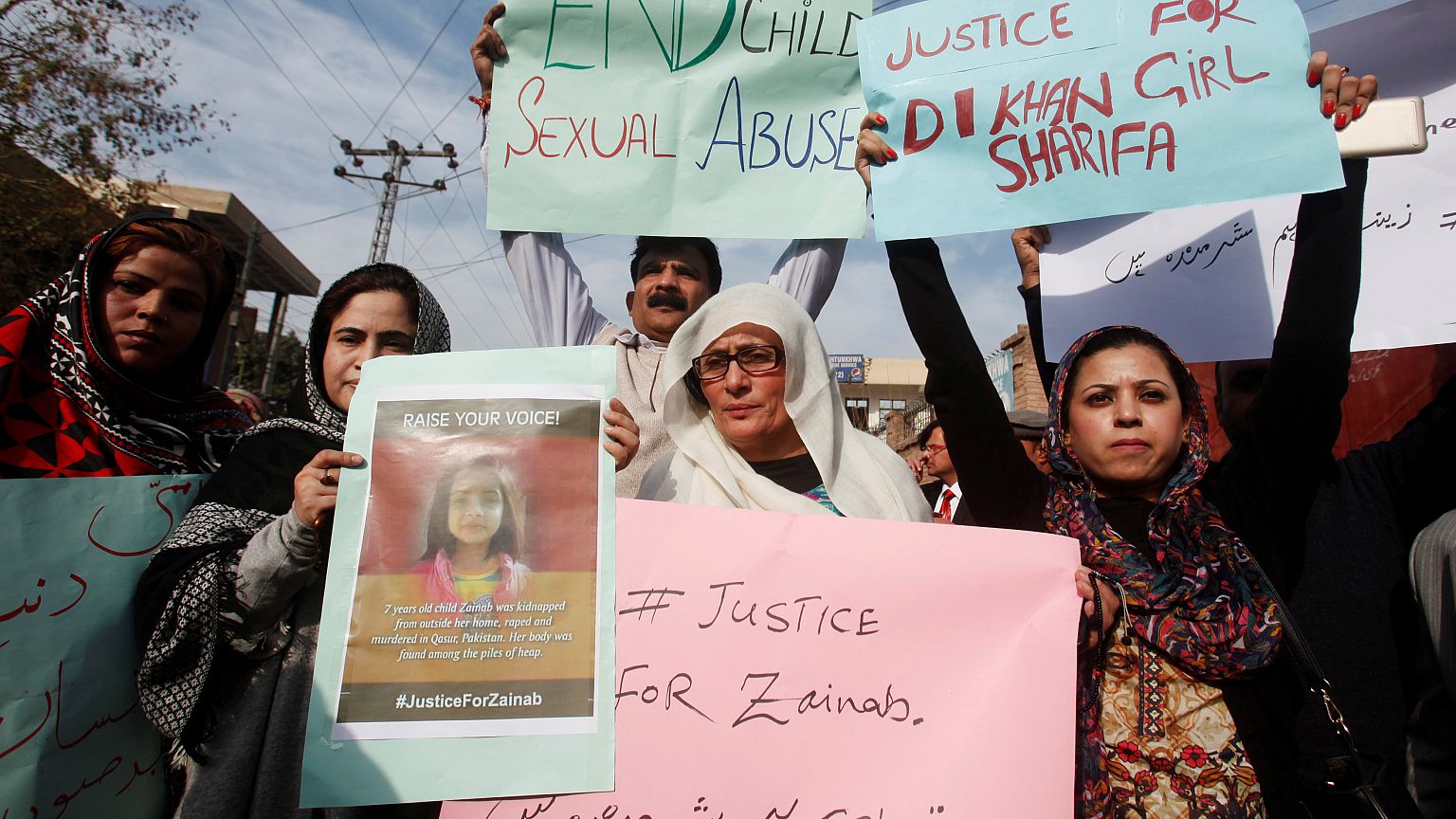 protests in pakistan