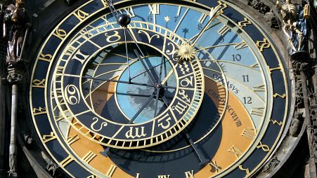 Prague Orloj goes back in time