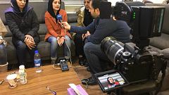 Iran tanker oil burned member's Family
