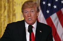 Thousands sign Swiss petition to keep Trump away from Davos forum
