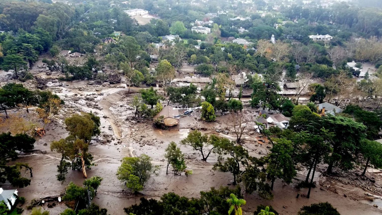 California mudslide victims aged from 3 to 89