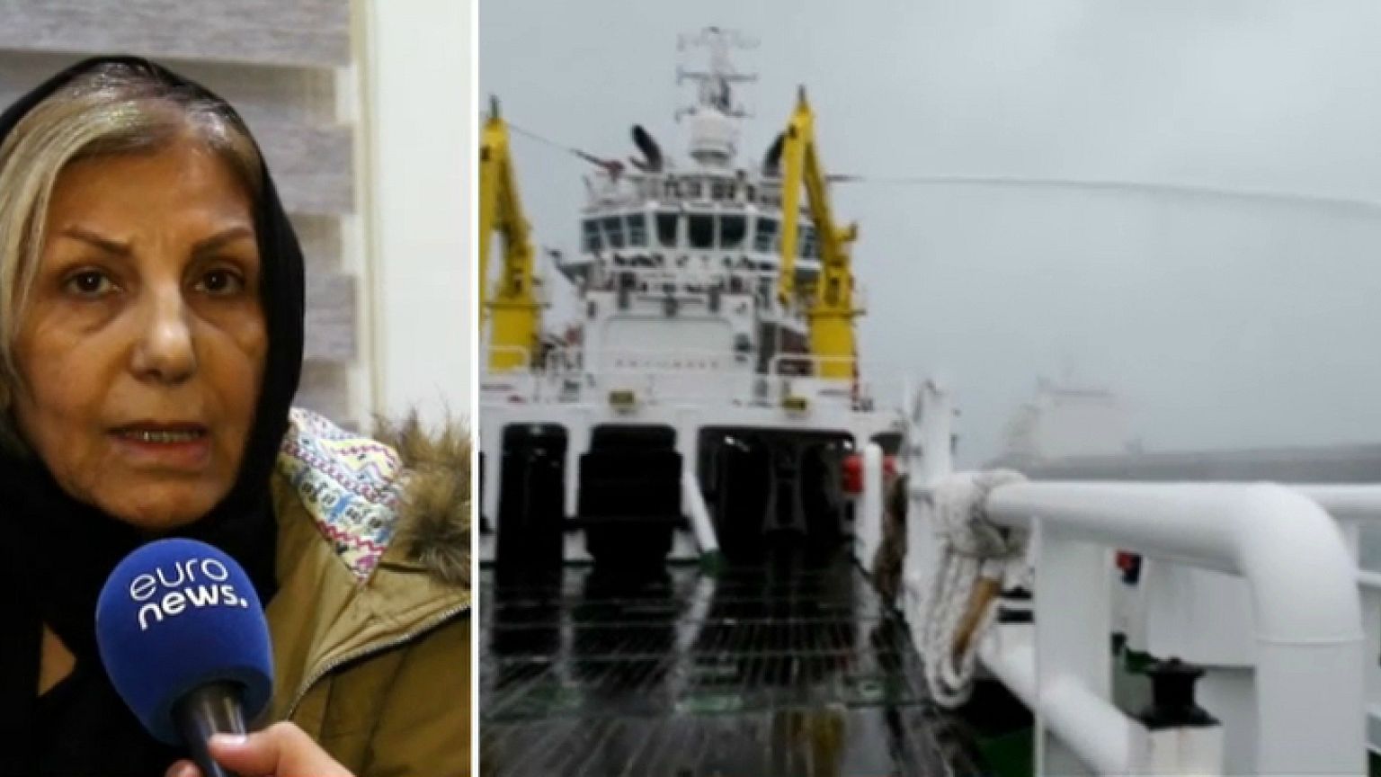 Familiares de los desaparecidos del petrolero iraní Sanchi piden ayuda internacional