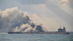 Iranisches Tankerunglück: Suche nach Seeleuten