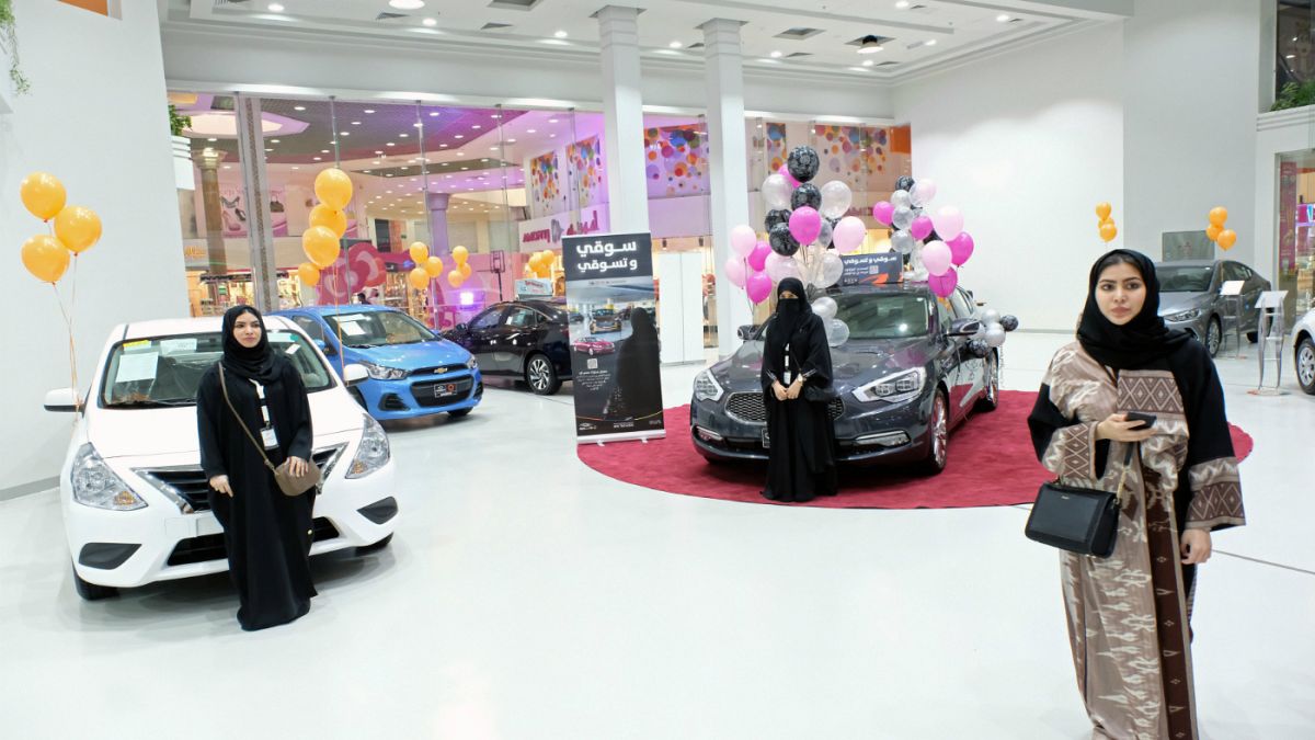 Saudi motor show for women
