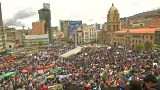 Bolivya'da Dakar Rallisi protestosu
