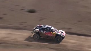 Spain's Carlos Sainz wins stage six of Dakar Rally