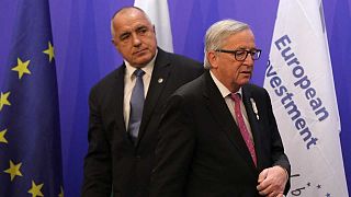 Bulgariens Regierungschef Borisov und EU-Kommissionspräsident Juncker