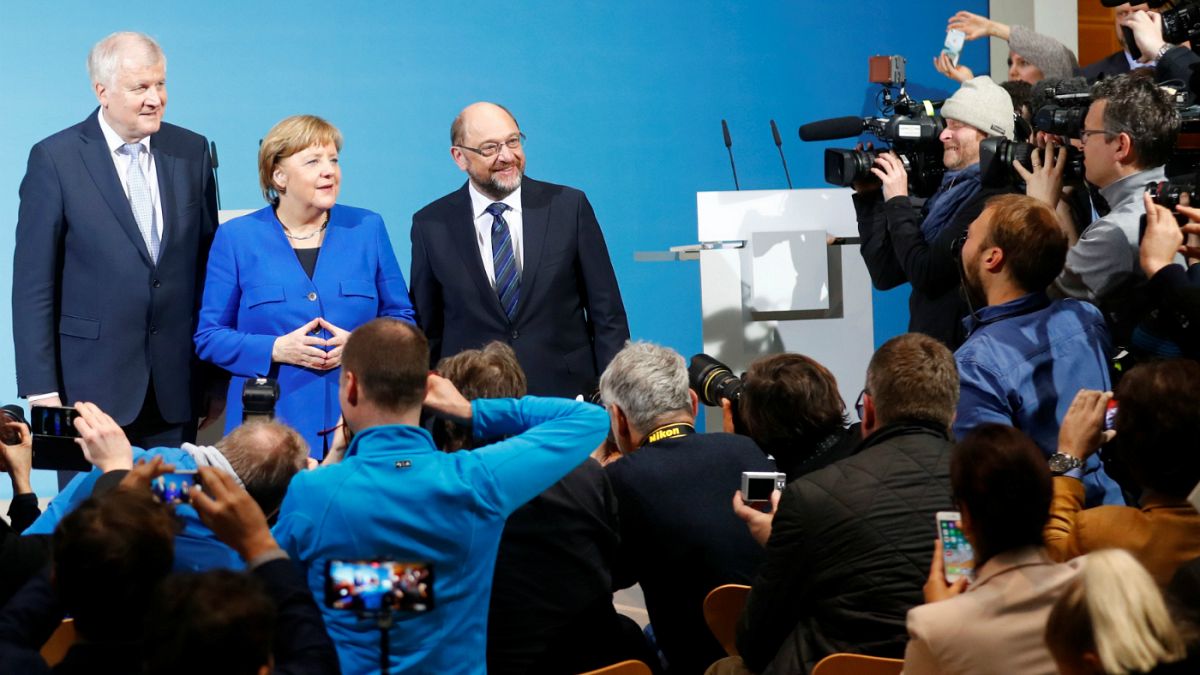آلمان؛ توافق مرکل با سوسیال دمکرات ها برای تشکیل دولت ائتلافی