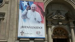 Not everyone is happy the Pope is in Chile. 