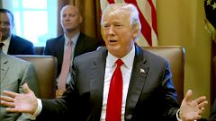 Donald Trump'tan 'lağım çukuru' düzeltmesi