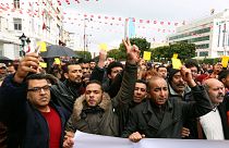 تونس؛ کارت زرد معترضان به دولت دو روز مانده به سالگرد انقلاب