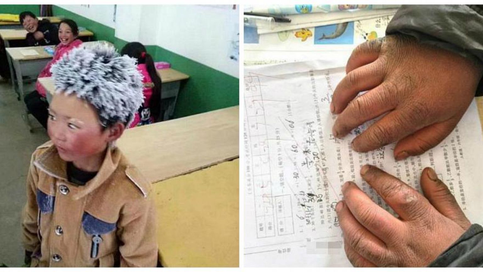 صينيون يكرمون "صبيّ الثلج" الفقير الذي مشى في البرد القارس طلباً للعلم