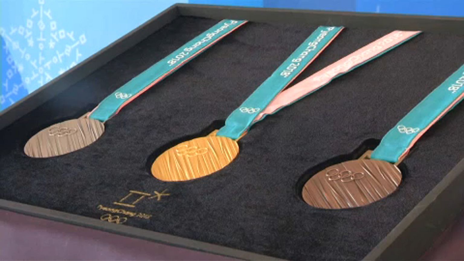 Hangul betűk az olimpiai érmeken