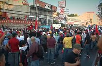 La oposición hondureña protesta por fraude electoral