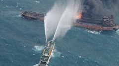 Two bodies recovered from stricken oil tanker