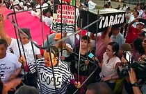 Fujimori supporters rally in Peru