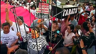 Fujimori supporters rally in Peru