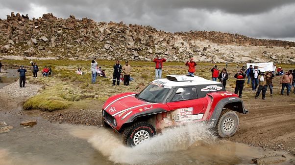 Dakar Rallisi'nde 7. etap sona erdi Dakar Rallisi'nde 7. etap sona erdi