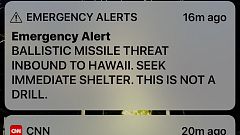 Falscher Raketenalarm auf Hawaii