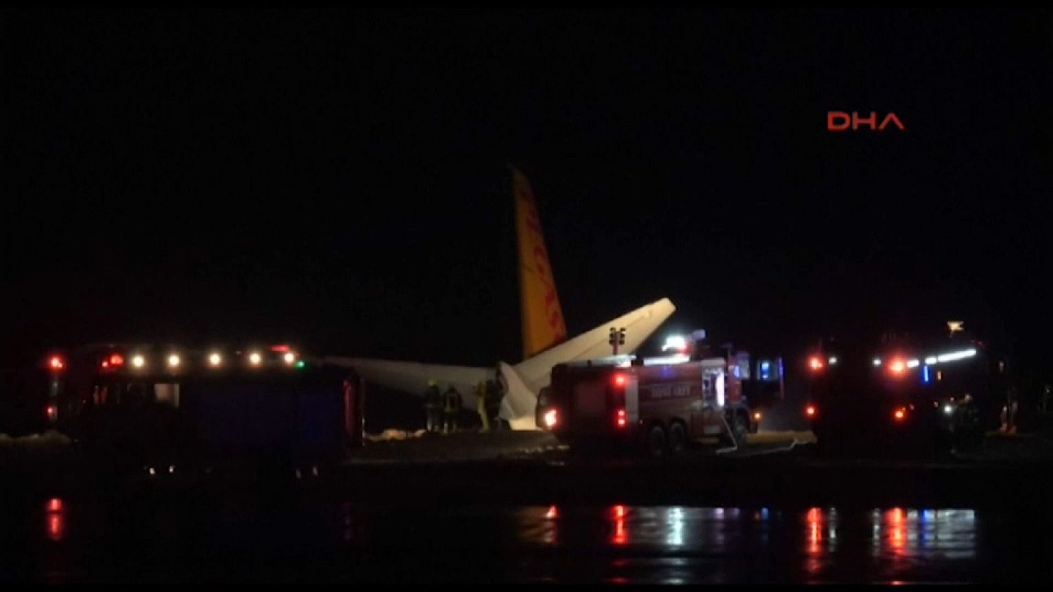 Un Boeing se sale de pista en Turquía