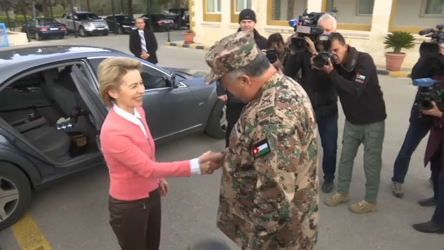Ursula von der Leyen: "Jordanien muss stabil bleiben"